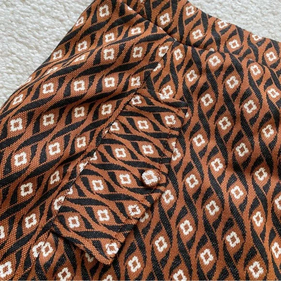 ZARA PATTERNED WOVEN SKORT (KIDS) - Picture 9 of 9